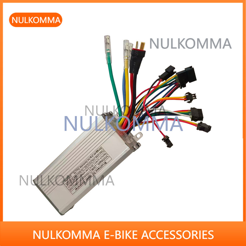 NULKOMMA Brushless Motor Controller JH4AJ3191DZJNZX 48V 28A E-Bike Scooter Universal E-Bike Conversion Kit Bicycle Speed Controller