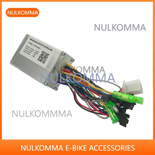 NULKOMMA Ebike Brushless Motor Controller 36/48V 15A Speed Controller X759-AA001 KDS for Electric Bicycle Scooter Motorcycle