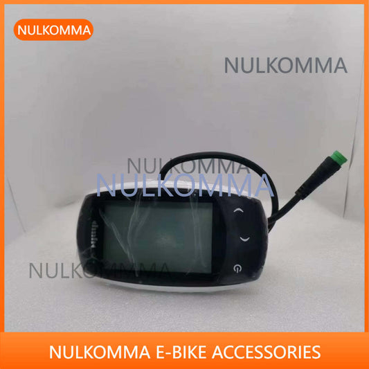 NULKOMMA DMHC TC480 Electric Ebike LCD Display Meter 48V Ebike Speedometer Speed Control Panel 5-Pin Male Waterproof Connector
