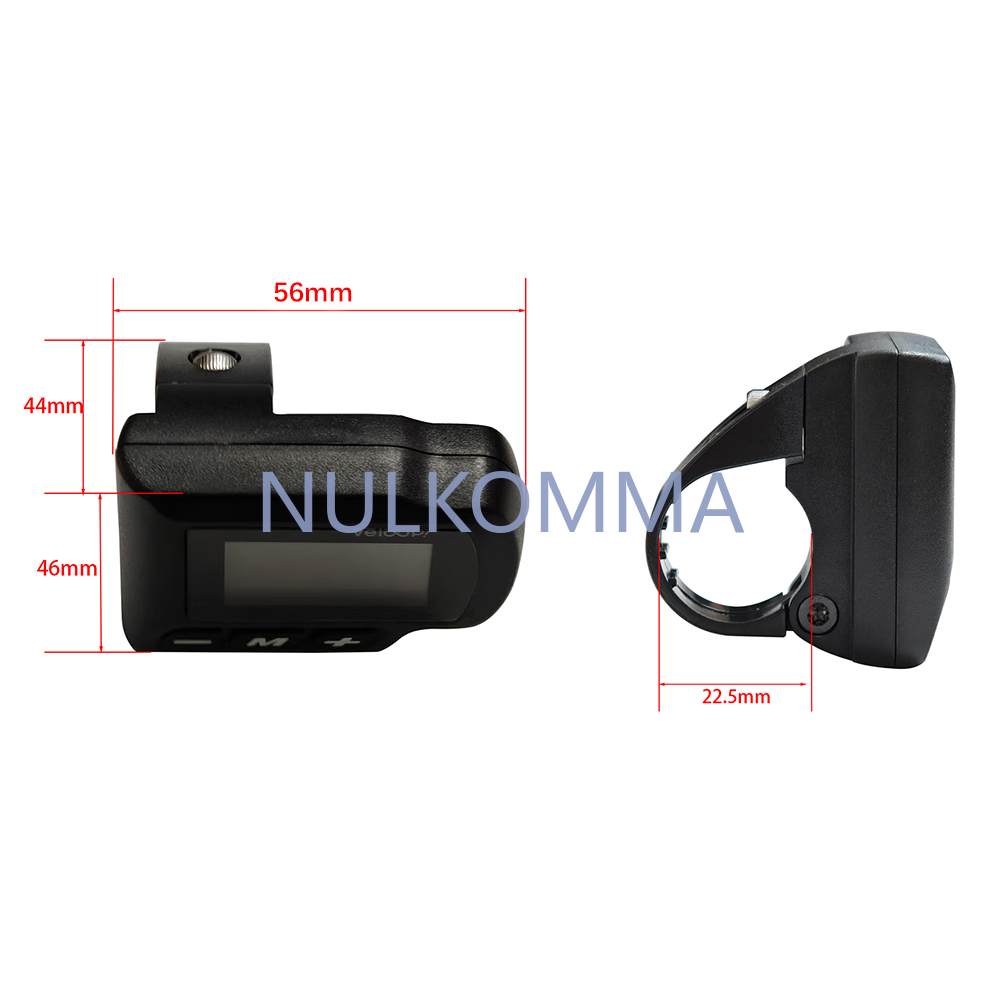 EBike Display Screen Meter VINKA KD58C 36V/48V 6pin Waterproof Connector MTB Accessories Bicycle Speed Control Panel