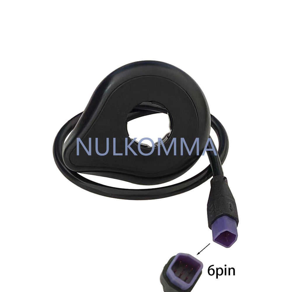NULKOMMA Electric Bicycle Assist Sensor Compatible with BAFANG Controllers 6-pin Square Waterproof Connector