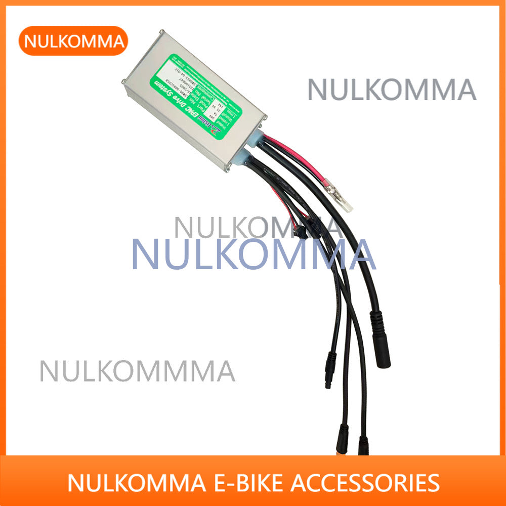 NULKOMMA Ebike Brushless Motor Controller LSW0853-04-01E 36V 14A Suitable for Electric Bicycles Scooters Fat-Tire Bikes Speed Controller