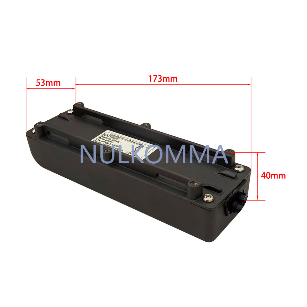 NULKOMMA Brushless Motor Controller LSW1608-7-3-1M 48V 25A E-Bike Scooter Universal E-Bike Conversion Kit Bicycle Speed Controller