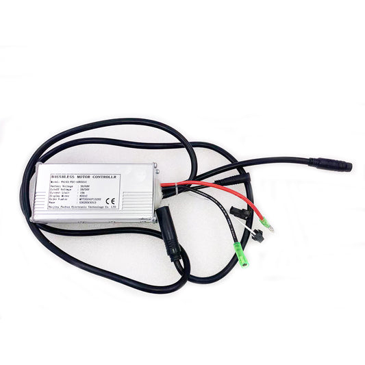 FH243-FOC-5SKD21C Brushless Motor Controller 36V/48V 18A for Ebike Display Meter KD21C