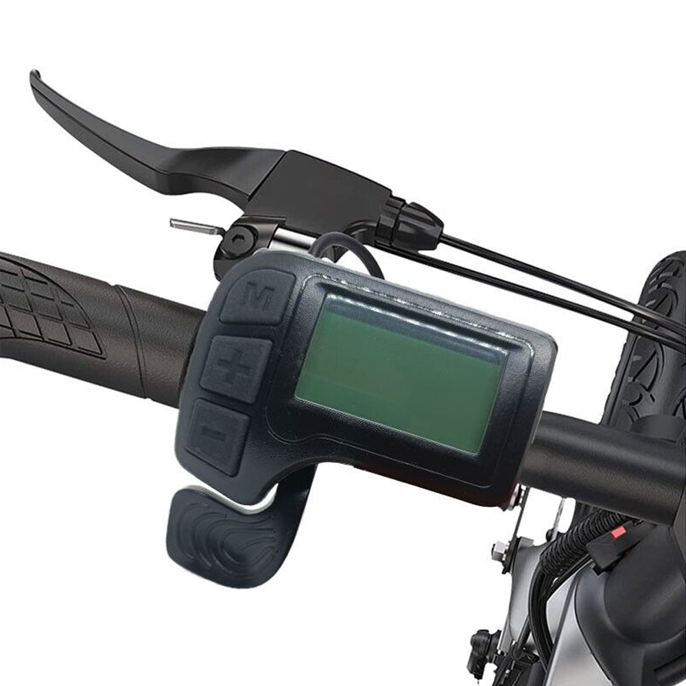 GEN3 Electric Bicycle LCD Display 48V Waterproof 6 Pin Male Connector