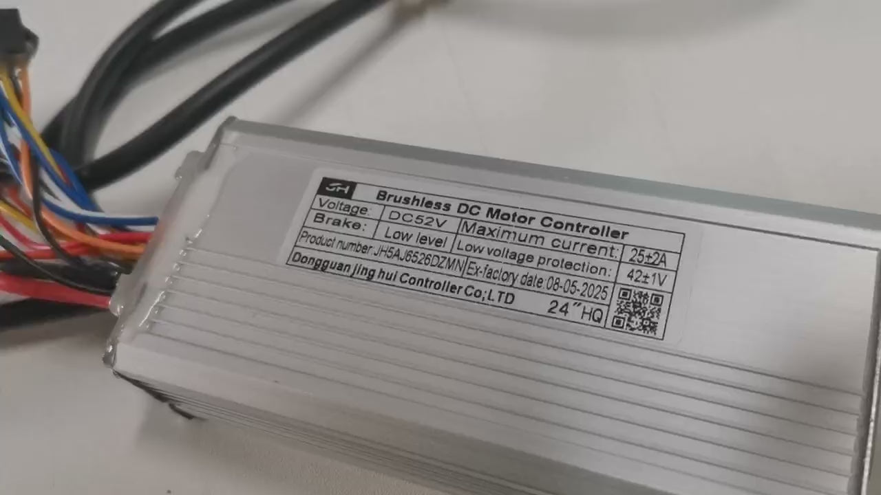 NULKOMMA JH5AJ6526DZMN Brushless Motor Controller DC52V 25A Controller