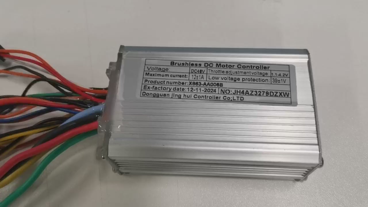 NULKOMMA X863-AA006B Electric Bike Controller JH4AZ3279DZXW DC48V 12A